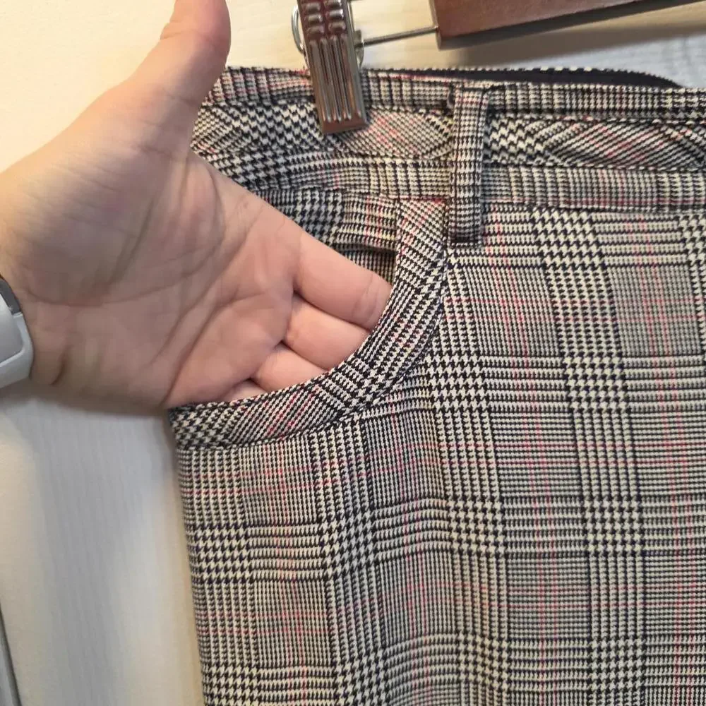 Tommy Hilfiger Women's Plaid Patterned Dress Pants size 12 - Picture 2 of 9